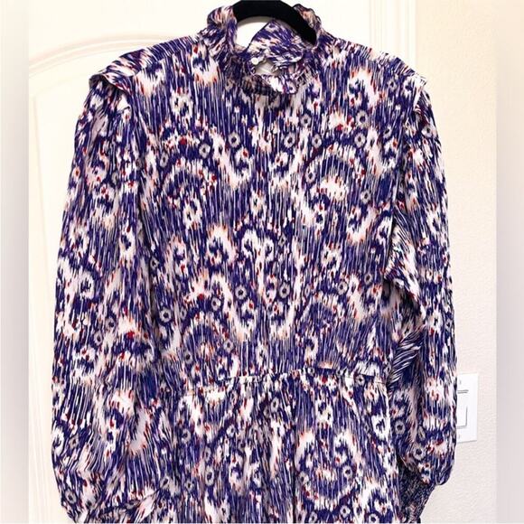 ISABEL MARANT ETOILE Yescott High Neck Midi Dress - Picture 8 of 12